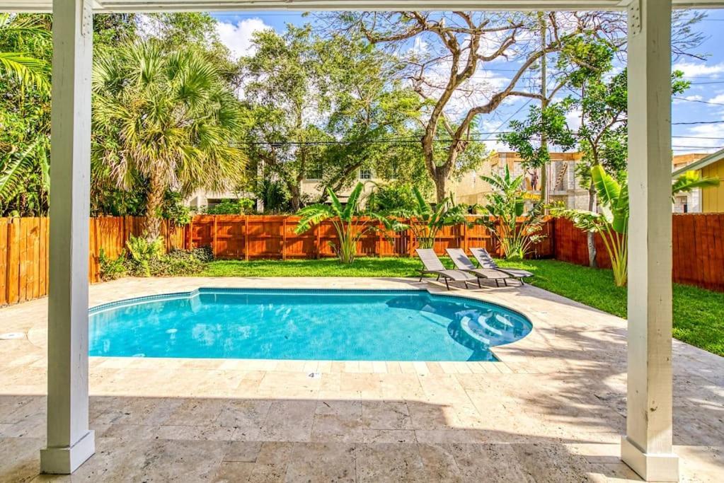 Las Olas Villa With Heated Salt Water Pool Fort Lauderdale Buitenkant foto